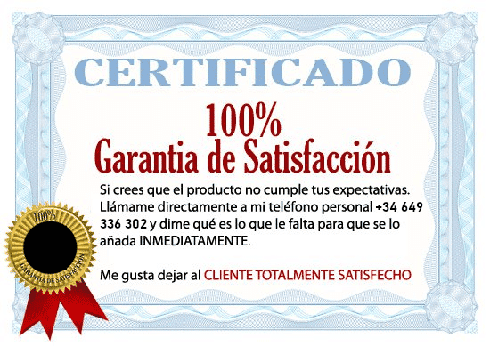 Garantía de satisfacción